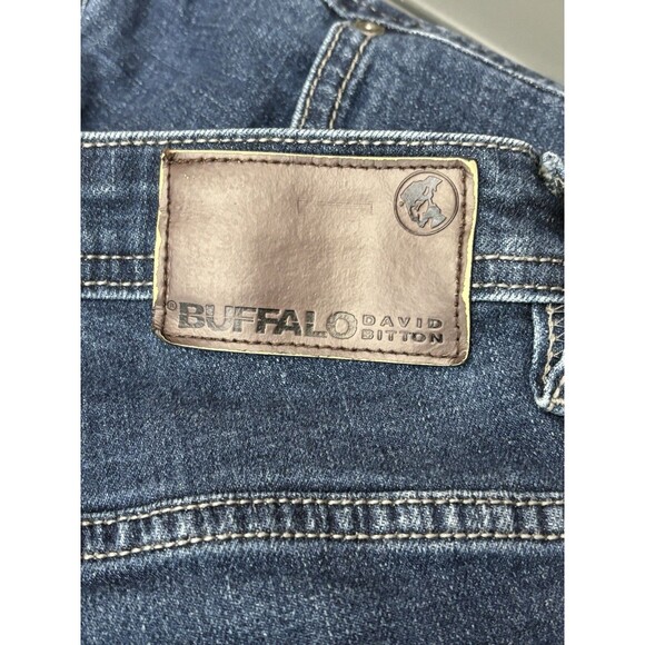 Buffalo David Bitton Jackson Jeans Mens 36x30.5 Straight Stretch Blue Denim - Picture 11 of 16